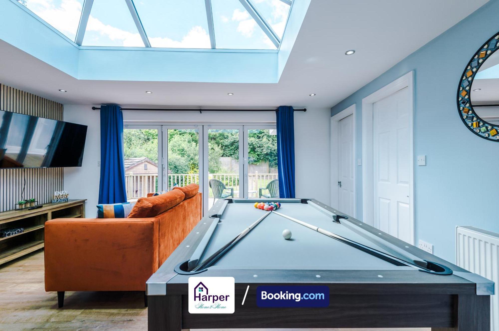 Spacious Detached Bungalow By Harperletting Short Lets & Serviced Accommodation Buckely With Pool Table & Driveway Buckley Экстерьер фото